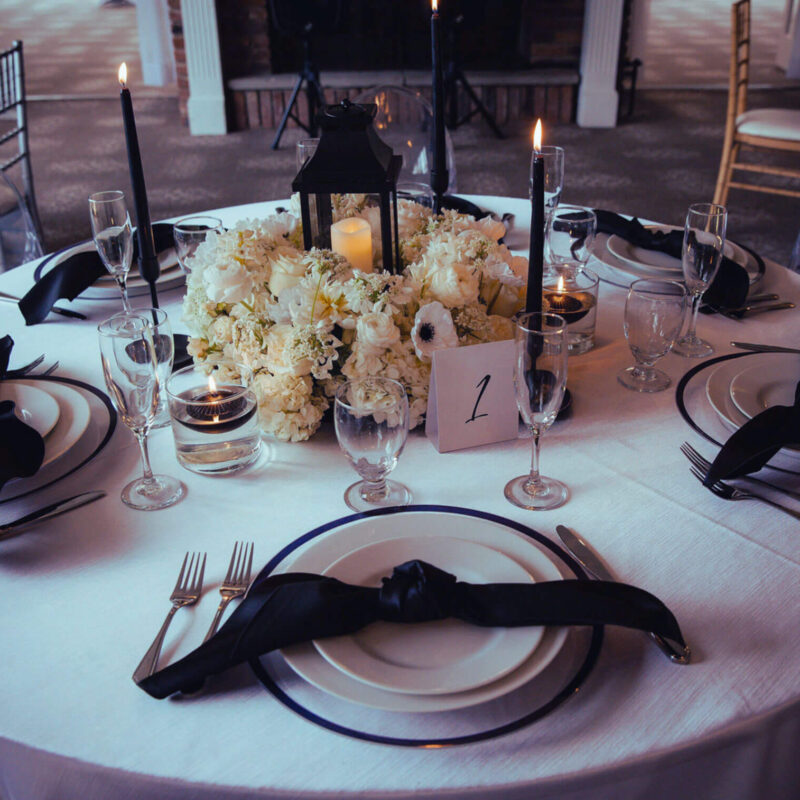 Super fancy banquet table