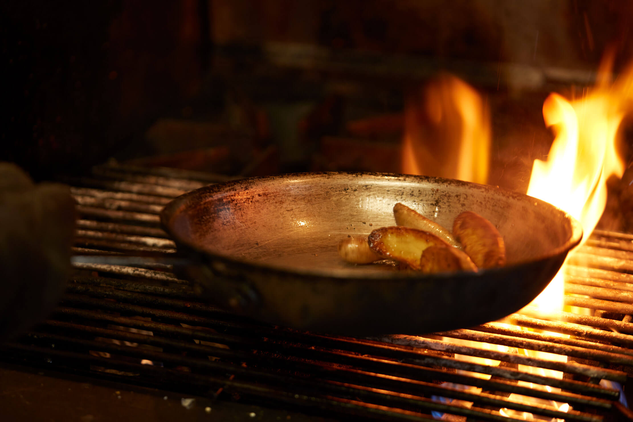 Roasting Fingerling Potatoes
